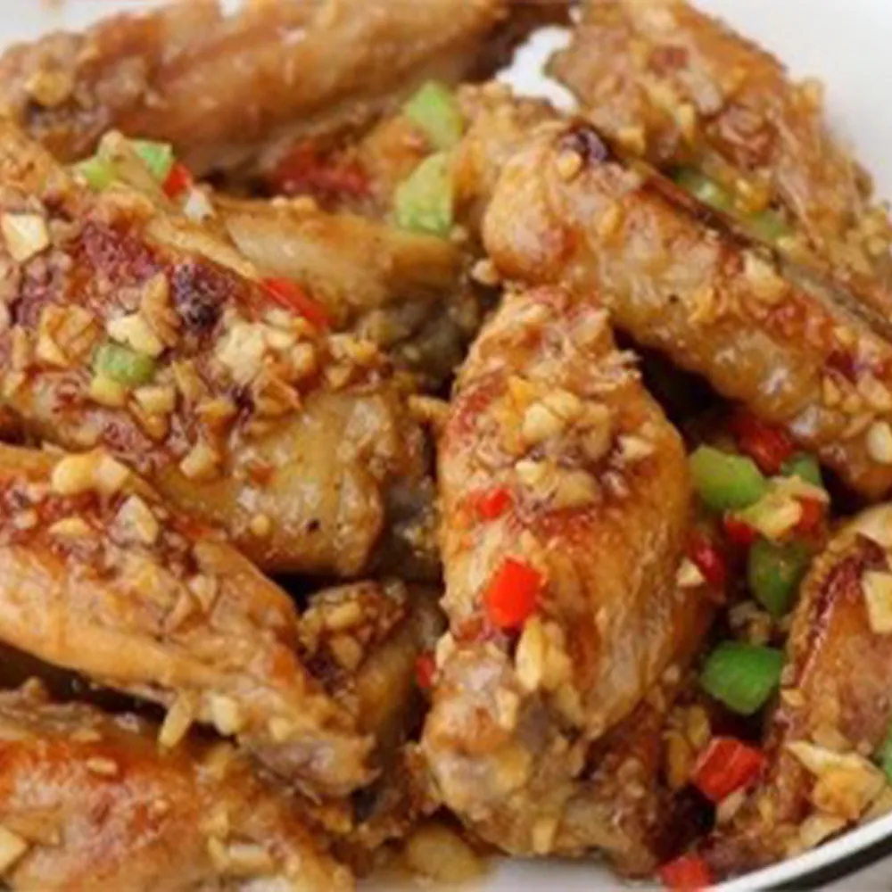 Garlic Chicken Wings at Bamboo Garden Dumplings House, Chinese Restaurant in Twentynine Palms